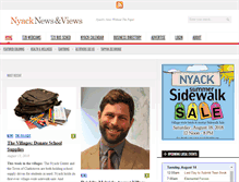 Tablet Screenshot of nyacknewsandviews.com